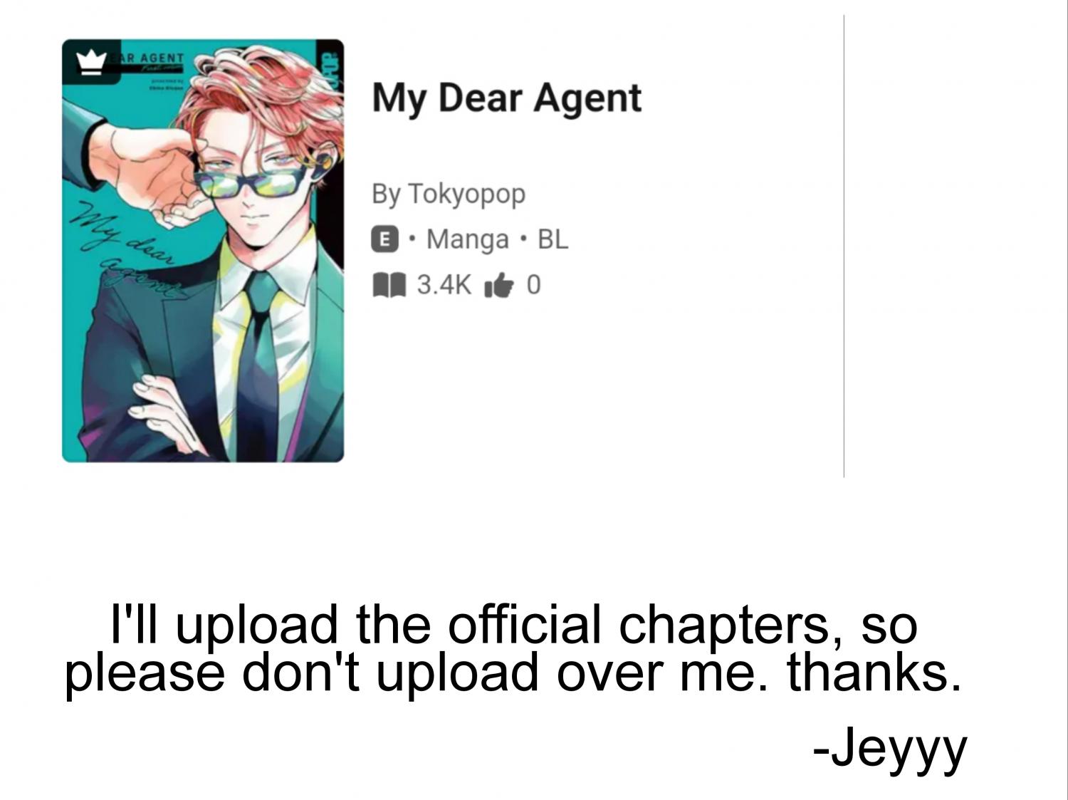 My Dear Agent Manga Volume 2